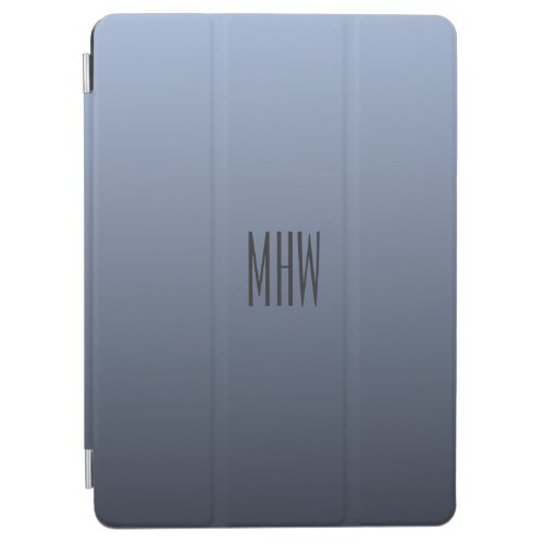 Bluish Gray Gradient custom monogram device covers