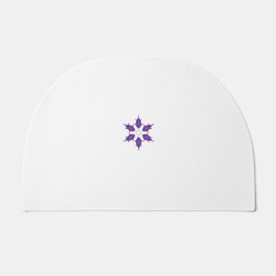 Bluish Purple holy family catholic church Doormat