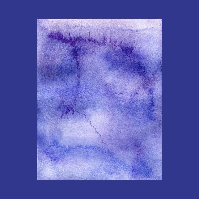 Bluish Purple Watercolor Abstract Scrapbook Paper (Creator Uploaded)