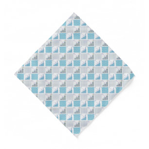 Bluish Stils Bandana