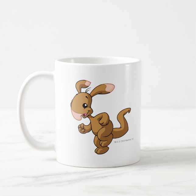 Blumaroo Brown Coffee Mug (Left)