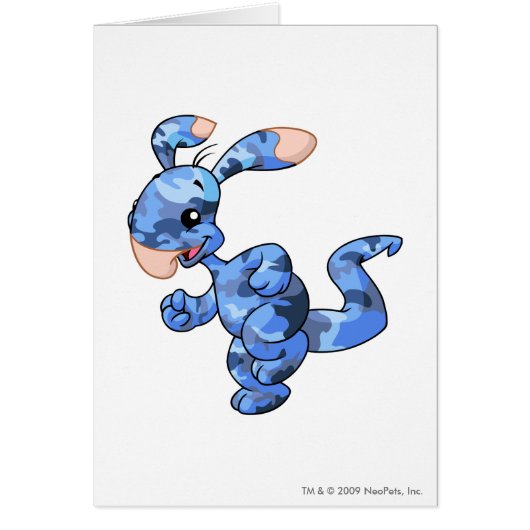 Blumaroo Camouflage Cards (Front)