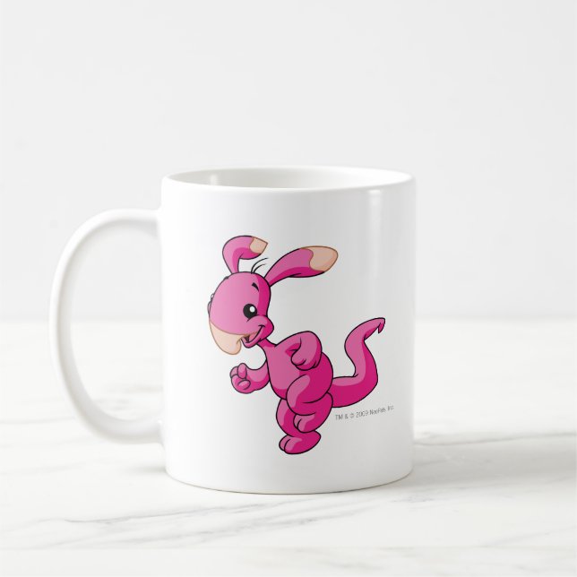 Blumaroo Pink Coffee Mug (Left)