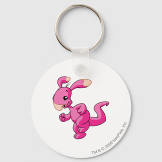 Blumaroo Pink Keychain