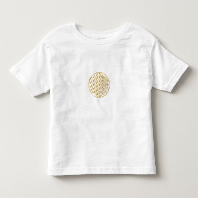 Blume des Lebens | klein Toddler T-shirt (Front)