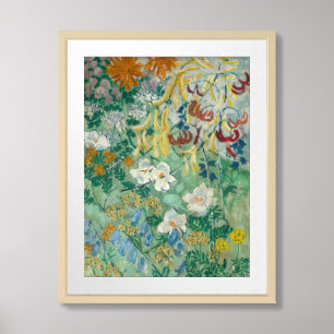 Blumen   August Babberger Framed Art