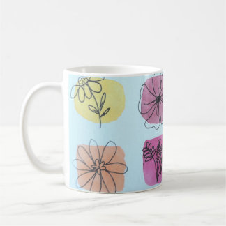 Blumen Palette  Coffee Mug