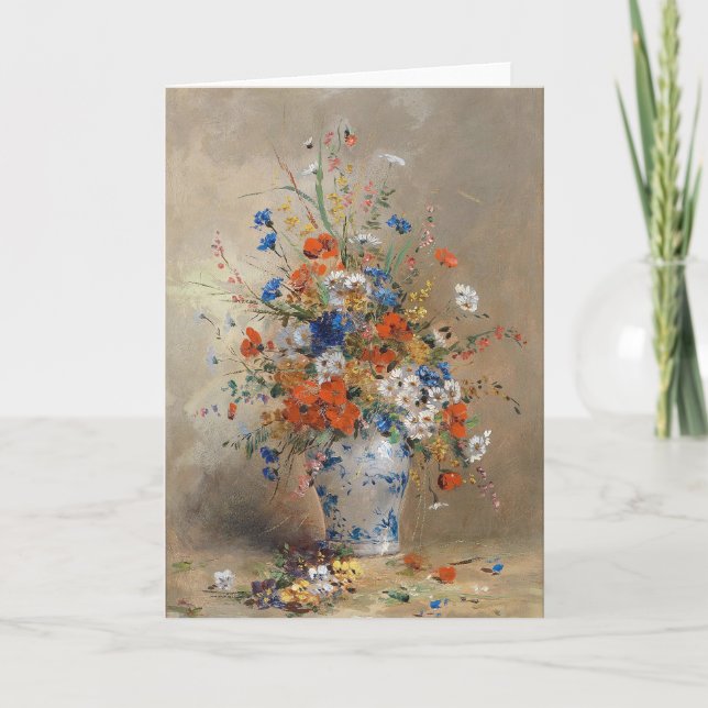 Blumenstillleben | Eugene Petit Card (Front)