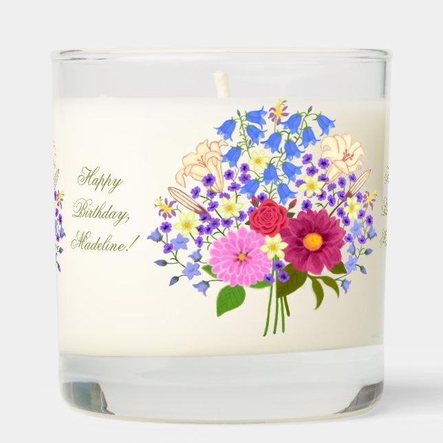 Blumenstrauss Birthday Scented Candle (Right)