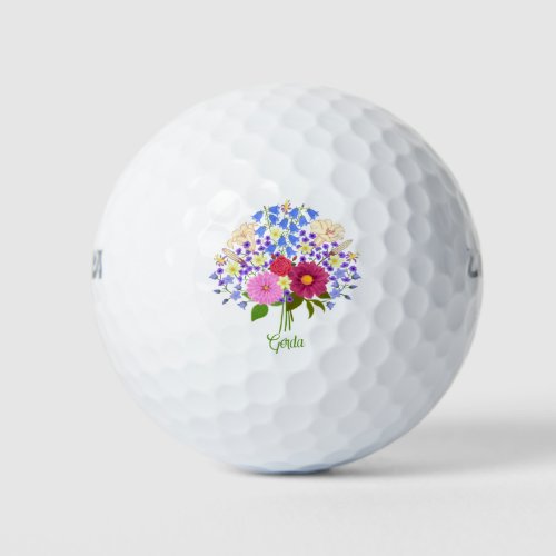 Blumenstrauss Wilson Golf Balls