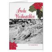 Blumenweihnachtsgruß (Front)