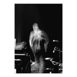 Blur and Movement on stage Jazz Show Photo print