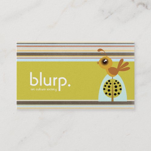 Blurp Partridge Business Cards
