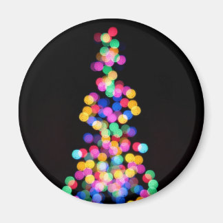 Blurred Christmas Lights Magnet