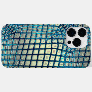 Blurred gray cyan similar to tangle of fishing net Case-Mate iPhone 14 pro max case