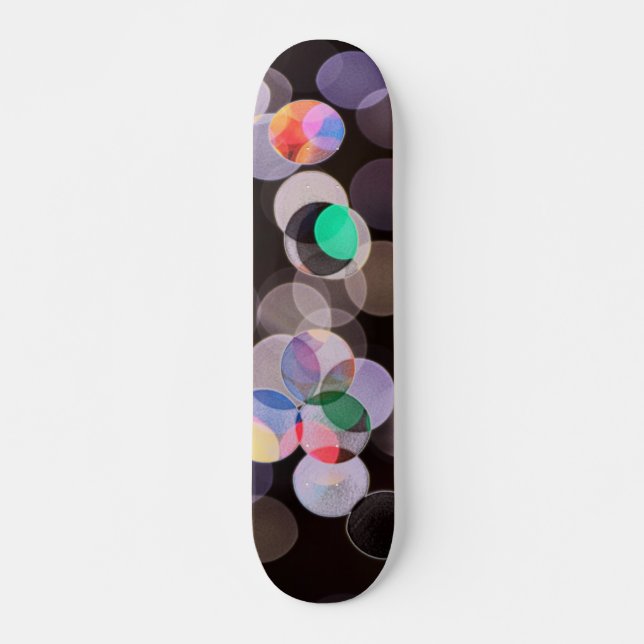 Blurred Lights Skateboard Deck (Front)