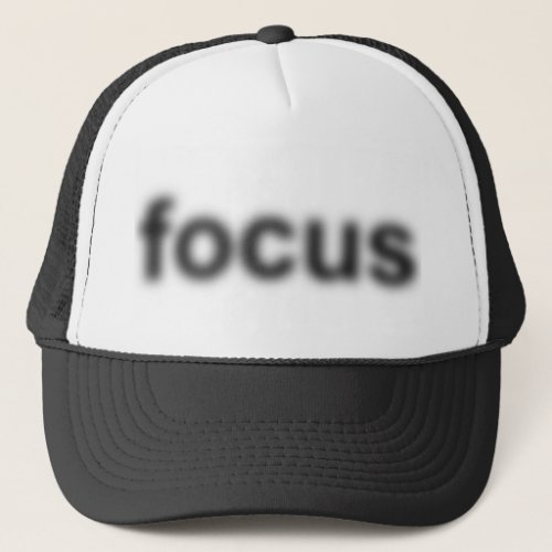 Blurry focus _ Hat