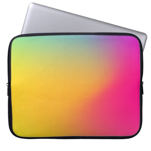 Blurry Rainbow Laptop Sleeve