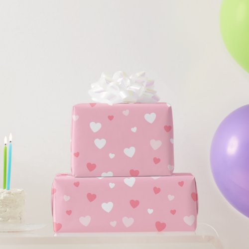 Blush Affection Wrapping Paper
