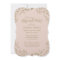 Blush and Gold Flourish Wedding Rehearsal