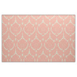 Blush and Ivory Simple Renaissance Damask Fabric