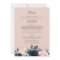 Blush and Navy Flowers | White All In One Wedding