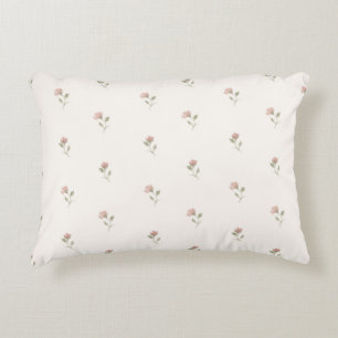 Blush and Sage Watercolor Pillows