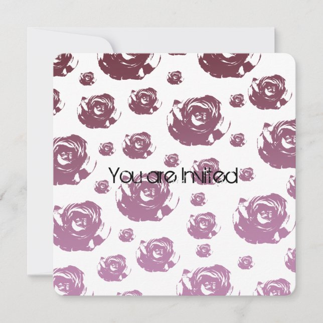 Blush Baby Shower Invitation (Front)