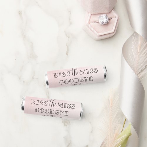 Blush Bachelorette Party Favors Candy Breath Mints