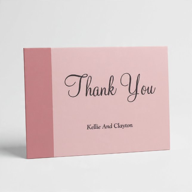 Blush Bar Thank You Card (Creator Uploaded)