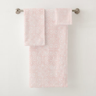 Blush Batik Bath Towel Set