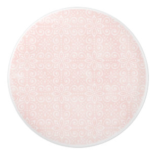 Blush Batik Ceramic Knob