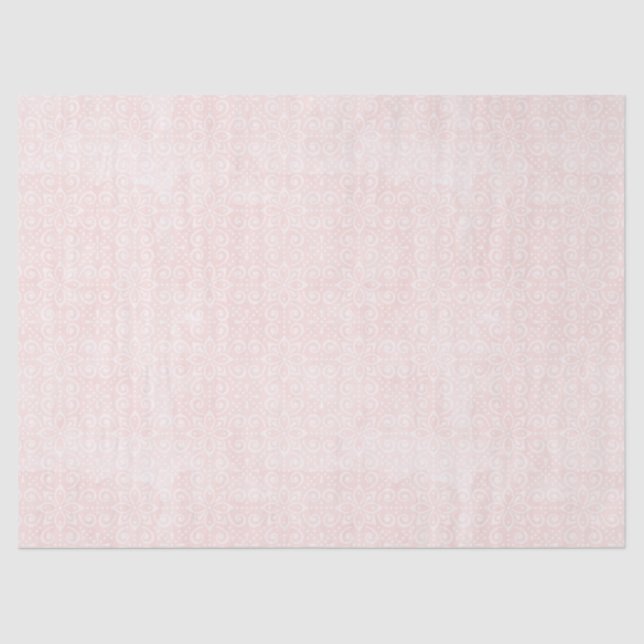 Blush Batik Tissue Paper (Front)