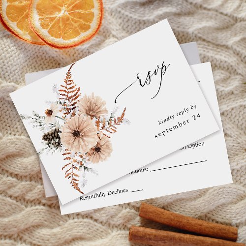 Blush Beige  Pine Rustic w Meal RSVP