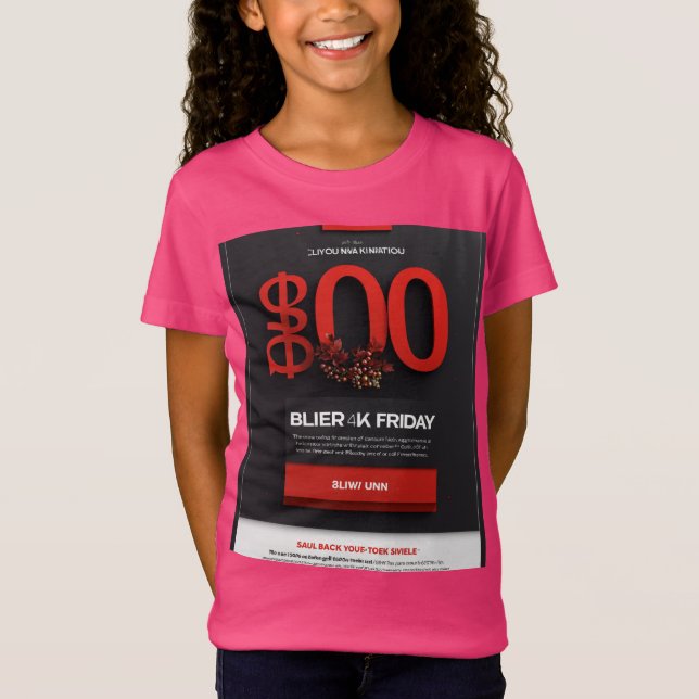 Blush Bliss: Radiant Pink Perfection Tee (Front)