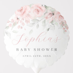 Blush Bloom Baby Shower Balloon