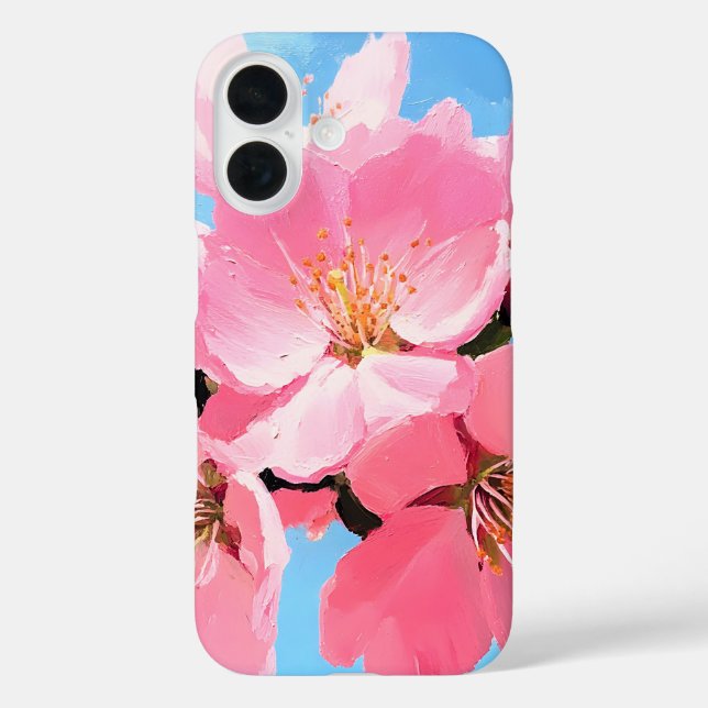 Blush Bloom Cherry Blossom Case-Mate iPhone Case (Back)