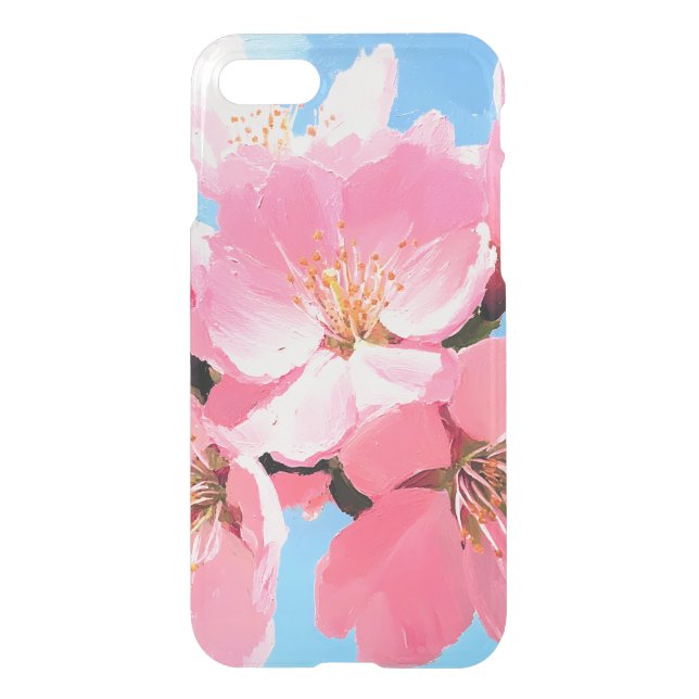 Blush Bloom Cherry Blossom Uncommon iPhone Case (Back)