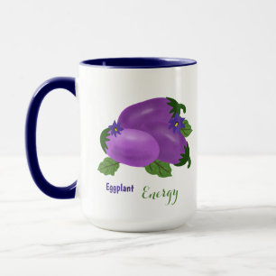 Blush & Bloom Eggplant Collection Mug