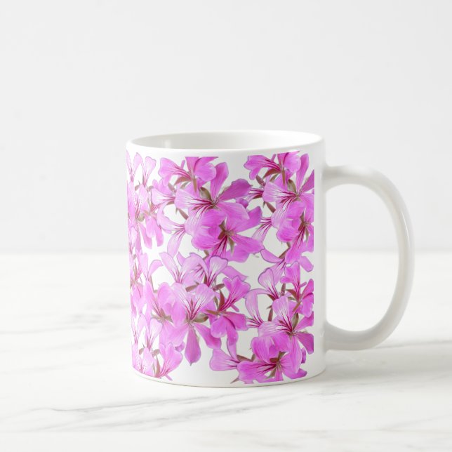 Blush Bloom – Pink Floral Mug (Right)