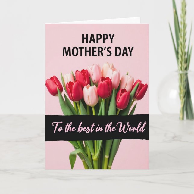 Blush Blooms Mothers Day Card (Front)