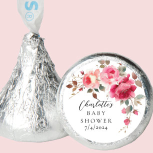 Blush Blossoms Baby Shower Hershey®'s Kisses®