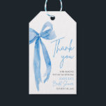 Blush Blue Bow She's Tying the Knot Bridal Shower Gift Tags<br><div class="desc">Add a charming touch to your bridal shower gifts with our Blush Blue Bow She's Tying the Knot Bridal Shower Gift Tags. Featuring a delicate blush blue bow design and elegant typography, these tags are perfect for celebrating the bride-to-be. Attach them to your favors or gifts to create a cohesive...</div>