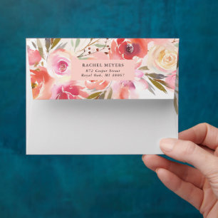 Blush Bouquet Envelope
