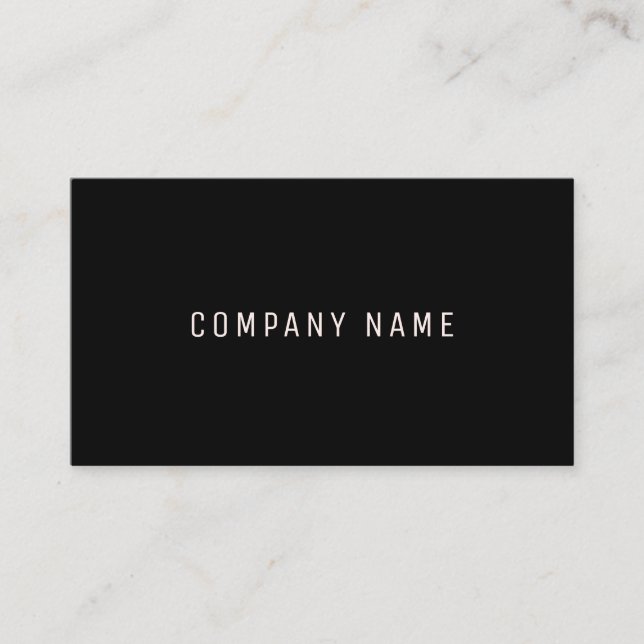 Blush Business Card (Front)