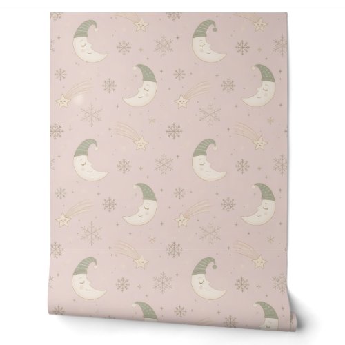 Blush Celestial Peel and Stick Wallpaper