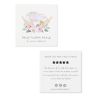 Blush Chef Hat Floral Roller Whisk Review Request