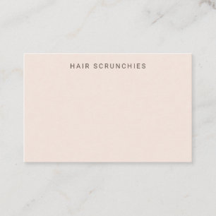 Blush-colored Display Card