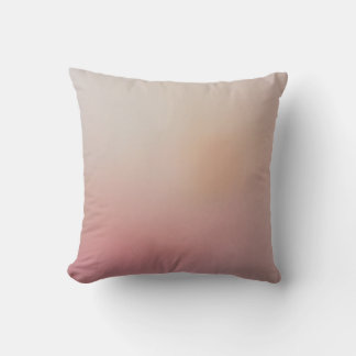 Blush Cotton Throw Pillow