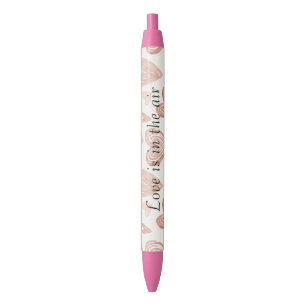 Blush Cream Hearts Love Pen